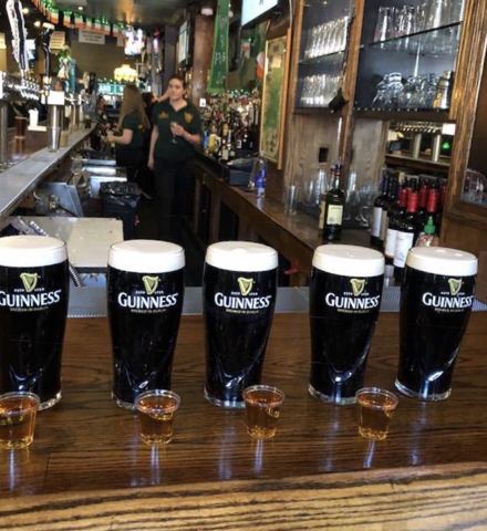 Parade days at monaghans