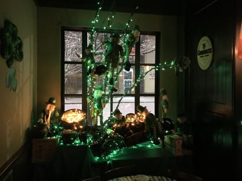 Snowy saint patrick s day at m