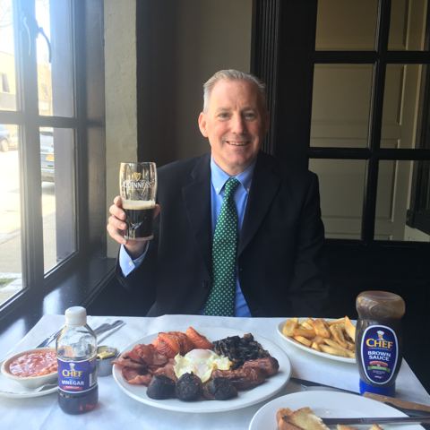 Irish breakfast at monaghans